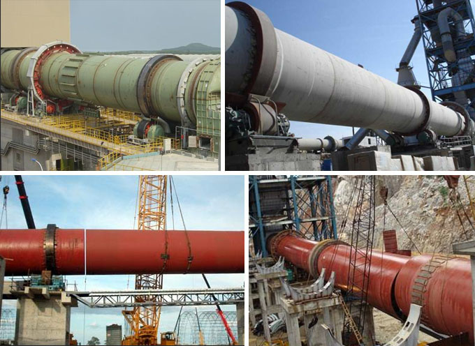 干法水泥回转窑客户现场